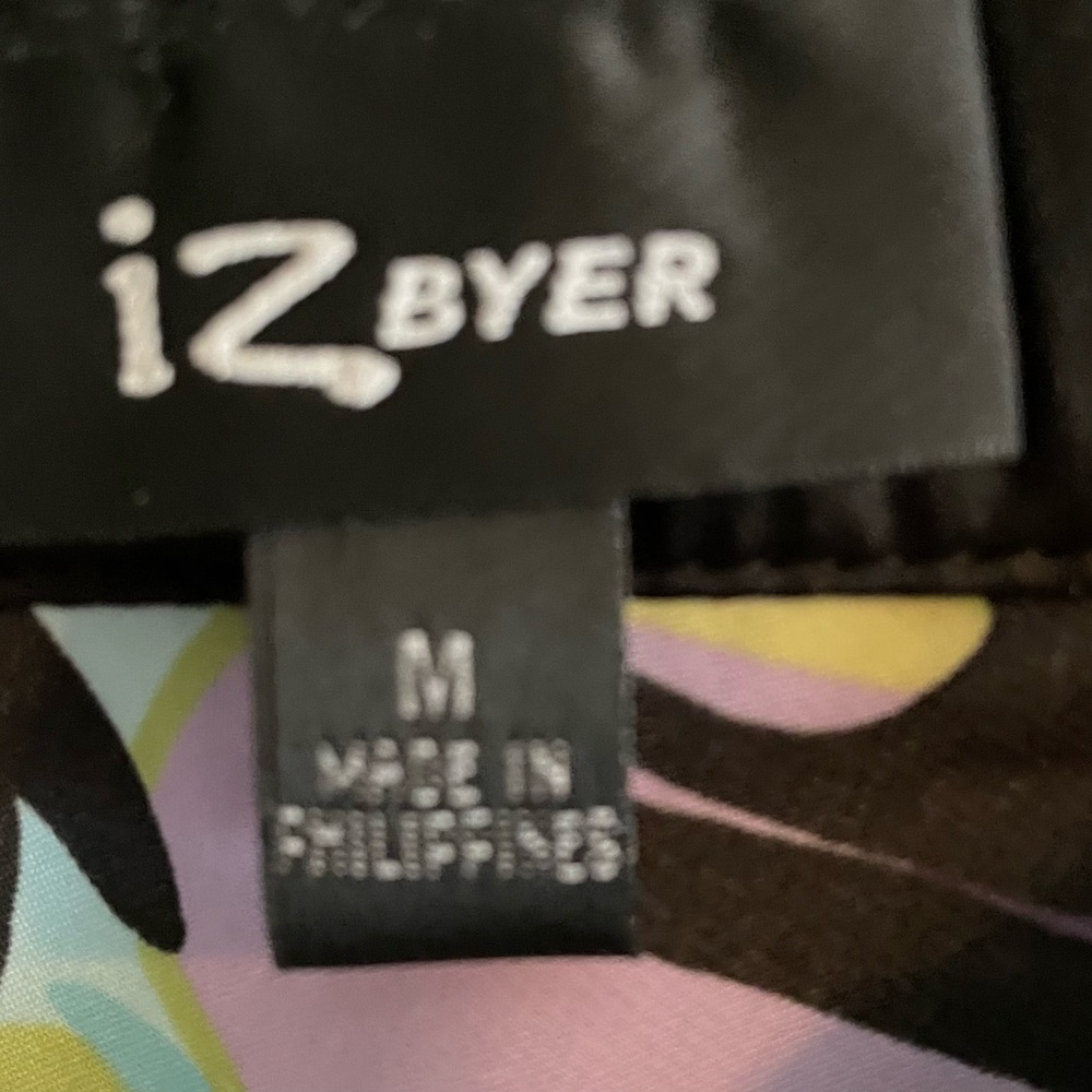 Iz Byer Multicolor Abstract Dress - Picture 3 of 3